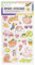 folia 16301 - Epoxy - Sticker I mit Faultier Motiven, dreidimensionale Sticker, 24 Stück, ideal geeignet zum Verzieren von Grußkarten, Bastelarbeiten und Scrapbooking