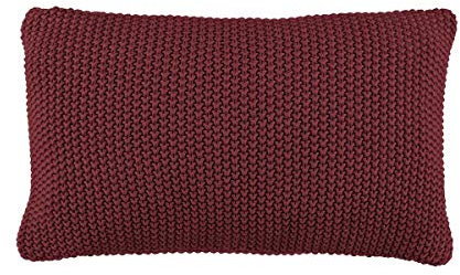 Marc O Polo Strick Dekokissen Plaid Nordic Knit warm Earth Dekokissen 30x60 cm