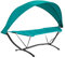 SoBuy OGS51-TB Hängematte mit Gestell Hängemattengestell mit Sonnendach Hängemattenständer Hängemattenhalter Outdoor Belastbarkeit 150kg BHT ca.: 273x181x115cm
