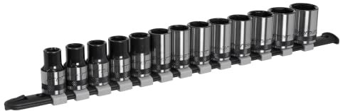 Sealey AK7994 13pc 1/2 Sq Drive Socket Set - Black Series