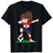 Fußball Kroatien Trikot Shirt Kroatien Flagge Fußball Mädchen Dab T-Shirt