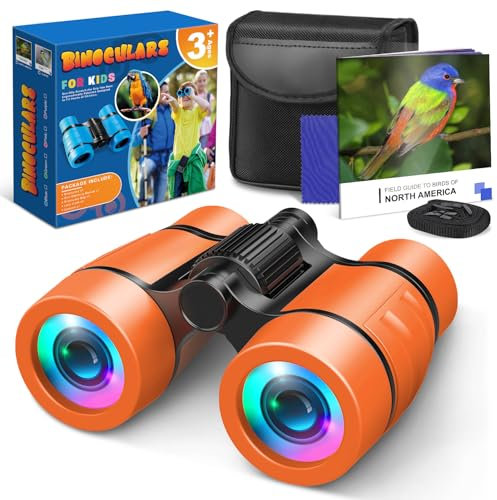 HappyKidsClub Binoculars, Kinder Spielzeug ab 3-12 Jahre Junge Geschenk Junge 3-12 Jahre Outdoor Spiele für Kinder Kleine Geschenke für Kinder