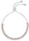 Ted Baker Melrah Crystal Adjustable Tennis Bracelet For Women (Silver/Vintage Rose Crystal)
