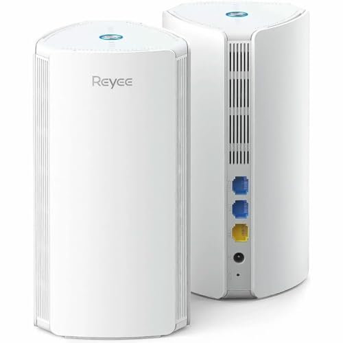 Ruijie Reyee R4/M18 Whole Home Mesh Router/Repeater AX1800 WiFi 6 Two Pack
