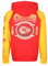 Recovered Kansas City Chiefs NFL AFC Western Division Champions 1993 Rot Gelb Kapuzenpullover - L