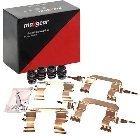 Maxgear 27-2550 Zubehörsatz, Scheibenbremsbelag vorne | 27-2550 Kompatibel mit Juke (F15),Juke Van (F15),Pulsar Schrägheck (C13)