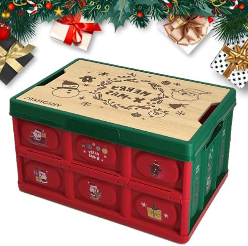 Nuyhadds Weihnachtsschmuck-Box, Urlaubs-Organizer-Box, dekorative
