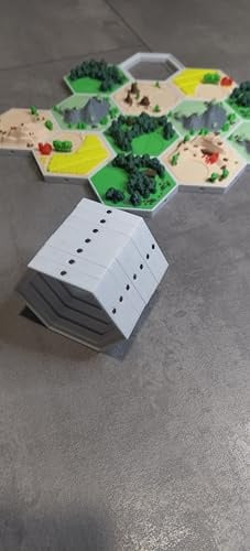 Spielfeldhalter Hexagon-Rahmen für Siedler von Catan - magnetisch - NEU Jetzt auch in Weiss ! (Basis+ W)