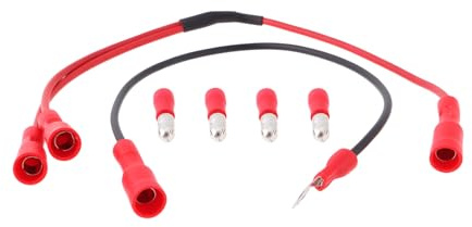 OTOTEC 1 Set Motorrad-LED-Blinker-Dioden-Kabelbaum-Set mit einer einzigen Signalanzeige