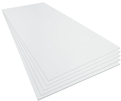 4x EPS Styroporplatten 25mm 100x56cm | Dämmung & Basteln | Dämmplatten zur Wärmedämmung, Bastelplatten, Für Wand, Decke & Modellbau
