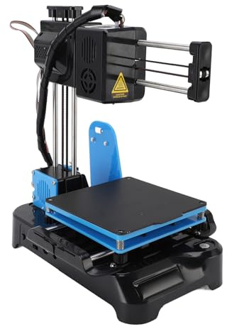 Diyeeni 3D-Drucker für Kinder und Anfänger, Small-3D-Druckgerät für die Heimschule, Abnehmbare Druckplattform, für Easyware für CURA-Software, Druckbereich 3,94 X 4,33 X 3,94 Zoll (Black)