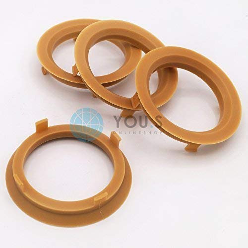 4 x ZENTRIERRINGE DISTANZRING für ALUFELGEN A701571 70,1-57,1 mm AEZ, Dezent, Dotz, Enzo