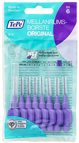 TEPE Interdentalbürste, 1,1 mm, Größe 6