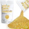 Hemway Glitter Paint Additive - Gold Holographic | Fine Metallic Flakes for Adding Sparkle to Paints & Wood Varnish | Add to Emulsion, Acrylic & Latex for Indoor Sparkly Walls | 100 g