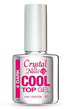 CRYSTAL NAILS - COOL TOP GEL (13ml, 4 DARK)