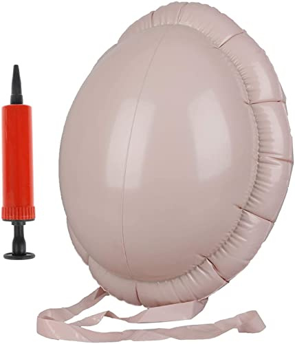 Père Noël gonflable gros ventre pour femme enceinte faux ventre de Père Noël bière ventre avec mini gonfleur Accessoires de costume d'Halloween Costume de Noël Rembourrage