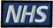 Personalised Fully Embroidered Small NHS Sew on or Iron on Patch Badge (A)