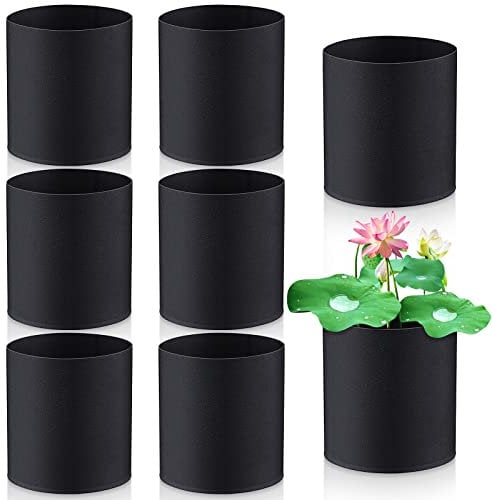 Norme 8 Pcs Plant Pots for Pond Plant Baskets Heavy Duty Fabric Pots for Pond, Garden(6 x 6 Inch)