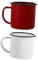 BESTonZON 2st Altes Schnapsglas Kaffeebecher Aus Keramik Rustikaler Becher Des Landes Mini-teetasse Camping-kaffeetassen-set Metall Wanderbecher Campingbecher Eisen Doppelschicht Mokkatasse