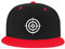 Verstellbarer Hut für Männer und Frauen, Bullseye-Schießziele, Ringe, Unisex, Hip-Hop-Baseballkappe, Trucker-Vaterhüte