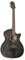 Westerngitarre Grand Western Vintage Black - Grand-Auditorium mit Cutaway, Sapele-Korpus, Mahagonihals, Walnussgriffbrett, Tonabnehmer, 650mm Mensur, 43mm Sattel, Matt-Finish