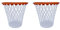 Cool Box Papelera Basket Lovers - Lavable - Resitente - Reciclable - REF. 0675- Ideal para decorar tu habitación y convertir en una campo de Baloncesto tus ratos de ocio. (2 Papeleras)