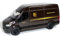 Generisch Modellauto kompatibel mit Mercedes Benz Sprinter UPS Transporter ca. 12,5 cm braun