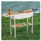 Barbecue Portatile Griglia for Barbecue con Piede Alto Stufa for Barbecue Portatile Pieghevole in Acciaio Inossidabile for Uso Domestico Barbecue a Carbone