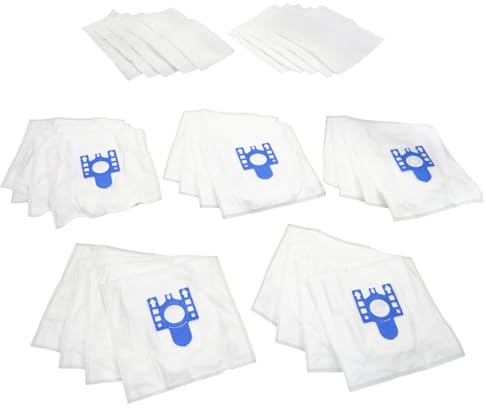 Bag Lady HEPA Microfibre Dust Bag and Filter Kit (Pack of 20+10) for Miele S5210 S5211 S5216 Vacuum Cleaner Dust Bags Replacement High Filtration Powerful Suction Allergy Relief 9917730
