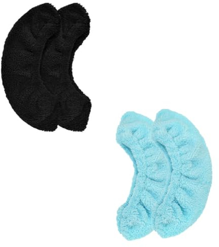 Elastische Plüsch Schlittschuhkufenbezüge M 2 Paar Weihnachten Mottoparty