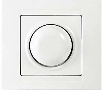 Gunsan Moderna Dimmer Switch 1000W Unterputz Weiss