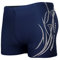 HHD® Maillot de Bain, Slip de Bain pour Homme en Bonne élasticité de materiau High-Tech Broderie Trunks Boxers Slip Short de Bain avec Avant Tie pour Plage/Sport/Natation/Plongée (M, Bleu)
