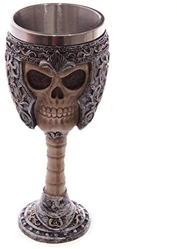 sijihua Verres à vin rouge Tête de mort 100 ml Marron