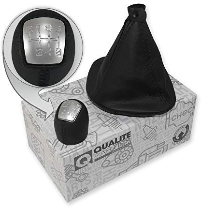 SCHALTKNAUF SCHALTHEBELKNOPF SCHALTSACK + RAHMEN 6 GANG