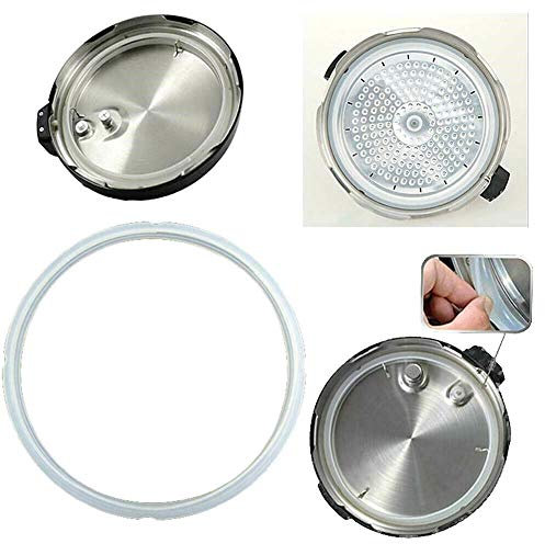 Anillo de sellado de silicona para olla a presión Reemplazo de olla Anillo de sellado transparente de goma para olla a presión eléctrica Junta Accesorios de cocina Herramientas de repuesto