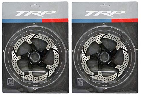 TRP TRP-25 Heat Dispersion 160mm Centerlock MTB Bike Disc Brake Rotor, 2PCs, STB2229