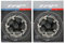TRP TRP-25 Heat Dispersion 160mm Centerlock MTB Bike Disc Brake Rotor, 2PCs, STB2229