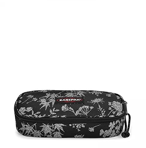 Eastpak OVAL SINGLE Estuche, 22 cm, Bloom Silver (Negro)