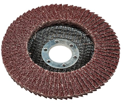 Draper 82356 Aluminium Oxide Flap Disc, 115 x 22.23mm, 40 Grit