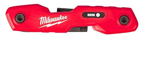 Milwaukee - Jeu de 8 clés hexagonales pliantes métriques - 4932480978