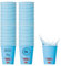 Terryshop74 Bicchieri in carta mod 180 XL Bevande calde e fredde bibite a prova di tenuta (XL Azzurro, 200, unità)