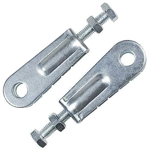 HOLATO Lot de 2 tendeurs de chaîne 11 mm pour Yamahaa Banshee YFZ350 Raptor YFM350R Warrior 350 Blaster 200 YFS200 Grizzly 125 Tri-Z YTZ250 Breeze ATV Quad Quatre Roues Pièces Heavy Duty