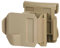 Peminkoo 360 drehbarer G1ock-Clip für rechte Hand, MOLLE-Holster, passend für Marue und KSC G17/18. Kann horizontal und vertikal befestigt Werden (Tan)