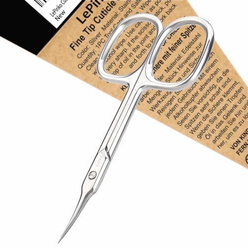 Extra Fine Tip Cuticle Scissors, For Manicure and Pedicure