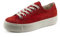 Paul Green Damen SUPER Soft Pauls, Frauen Low-Top Sneaker,Sportschuhe,Freizeitschuhe,Turnschuhe,Laufschuhe,schnürschuhe,Rot (Salsa),39 EU / 6 UK