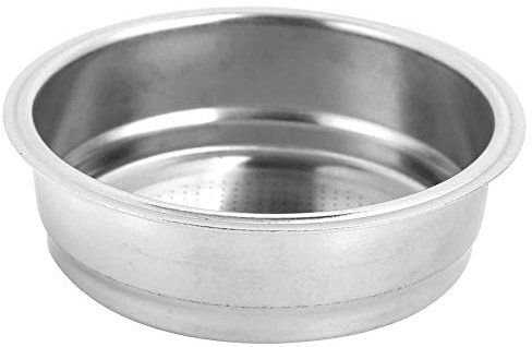 Coffee Machine Filter, 51mm Single Layer Stainless Steel Coffee Machine Filter Strainer Bowl Fit for Coffee Machine Accessories