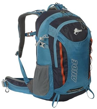 Ande Z3005AN-1236 ADVENTURE 30LT Zaino sportivo UNISEX ACQUAMARINA/BLU Taglia T.U.