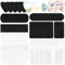 Keadic Kühlschrankmagnete mit Selbstklebender Rückseite, 72-teiliges Set, 10 Stile, DIY-Keramik-Kühlschrankmagnete mit Klarglas-Cabochons für Klassenzimmer, Büro, Whiteboard-Magnete, Anhänger