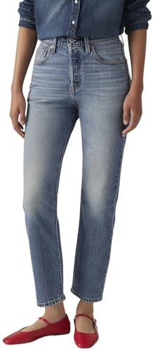 Levi's Women's 501 Crop Jeans, Scanned Answers, 29W / 30L