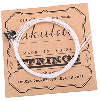 Weiße Nylon Ukulele Saiten für Ukulele Gitarre Teile Zubehör
